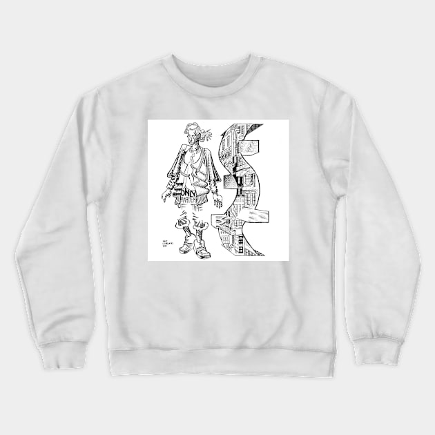 Only a Matter of Time Crewneck Sweatshirt by lesniewski314